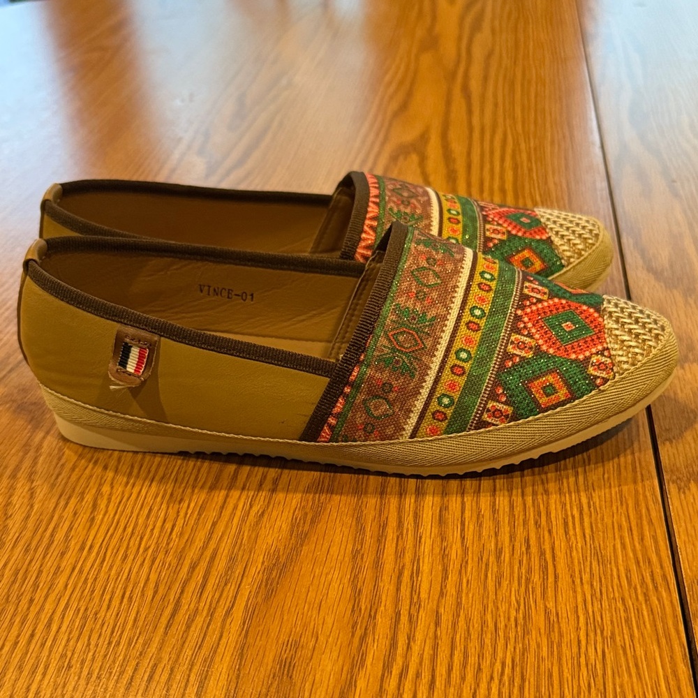 Ollio round toe slip on flats loafers espadrilles size 8.5 - new - Picture 7 of 10